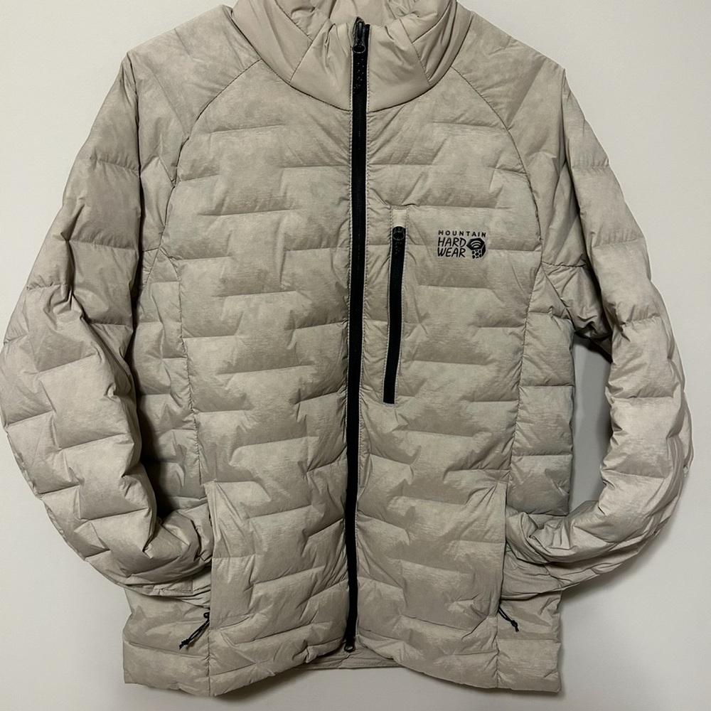 Mountain Hardwear Men's Tan Puffer Jacket